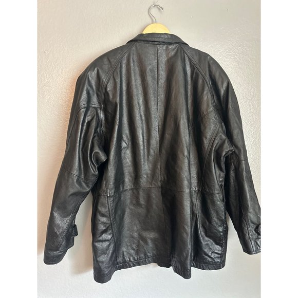 Vintage Wilson Leather Jacket Genuine Leather, Size XL - Picture 10 of 16